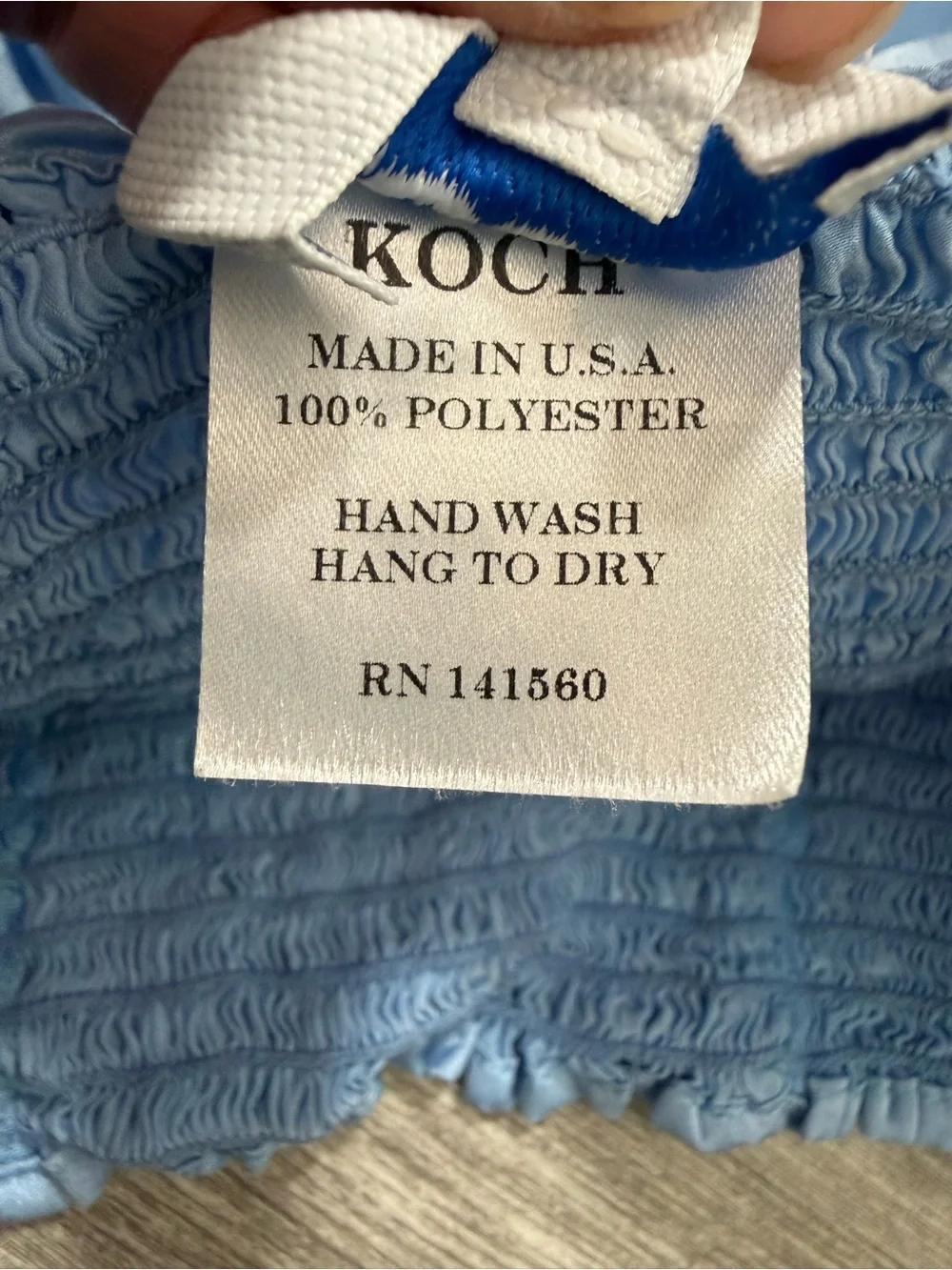 KOCH Light Blue Satin Bubble Skort Y2K Balletcore Mini Skirt Shorts Size S‎